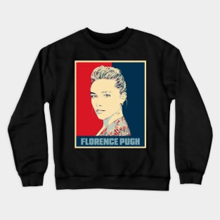 Florence Pugh Hope Poster ART Crewneck Sweatshirt